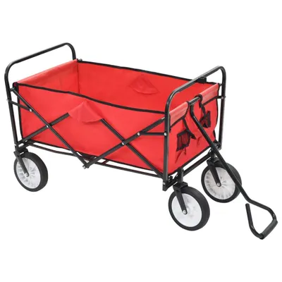 Immagine prodotto di Carrello Pieghevole a Mano in Acciaio Rosso