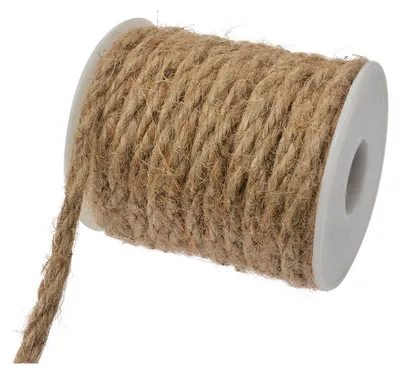 Imagen del producto de Clayre & Eef. Cordón de yute, 10 metros, color marrón