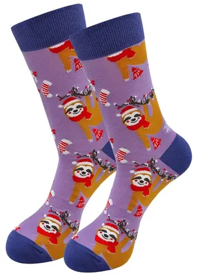Produktbild von Weihnachtssocken Herrensocken - Mit Muster - Bunt - Festlich