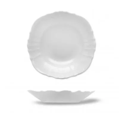 Zdjęcie produktu dla Miska porcelanowa, głęboka, 19 cm, Bernadotte, biała, Thun 1794