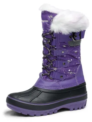 Image de Bottes de neige pour enfants - Imperméables - Doublure imitation fourrure - Antidérapantes