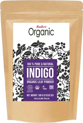 Immagine prodotto di Polvere di erbe per la cura dei capelli - Indaco 100g