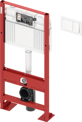 Produktbild von TECE základná WC splachovacia súprava 1120 mm vrátane splachovacej dosky biela 9400400