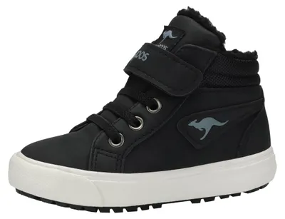 Produktbild von Kangaroos Uni Kinder KAVU III Sneaker, Jet Black Steel Grey, 28 EU