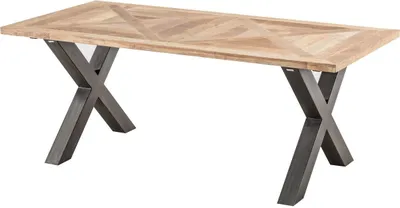 Zdjęcie produktu dla Stół Moscal 200x100x78 black&natural