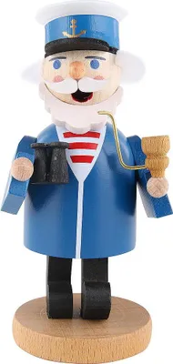 Produktbild von Kapitän (10cm) Räuchermann von Richard Glässer
