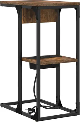 Obrázok produktu pre Nočný stolík Dymová dub 41,5 x 26 x 60,5 cm Kompozitné drevo