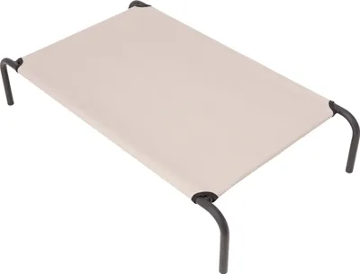Image de Lit pour chien "Iron" 80×65 cm - avec cadre métallique & housse en codura | Pillowprim