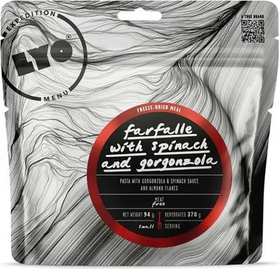 Immagine prodotto di Nutrizione LYO FOODS CON GORGONZOLA E SPHENATO 370G