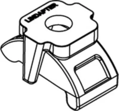 Produktbild von Lindapter GT LR M 12 gal. verzinkt, 2 Teile S