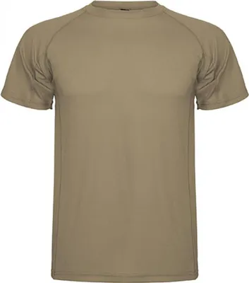 Produktbild von Roly CA0425 | Herren Montecarlo T-Shirt, Piqué - Farbe: Dark Sand 219 - Größe: S