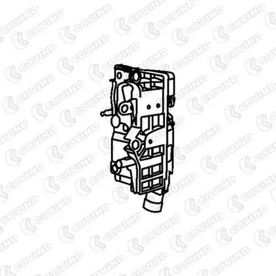 Produktbild von COVIND 135/181 Türschloss Links
