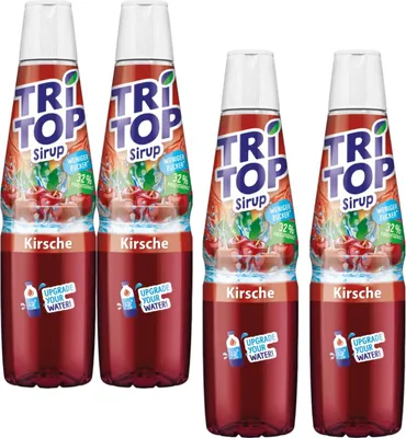 Produktbild von TRi TOP Sirup Kirsche 600 ml (4er Pack)
