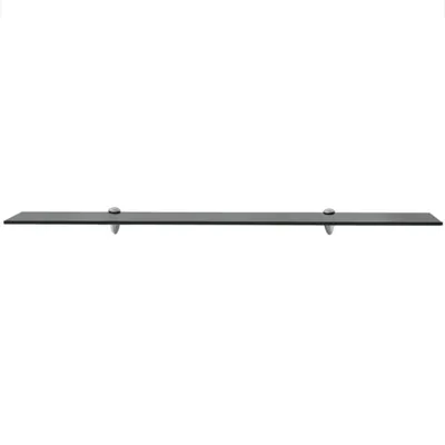 Zdjęcie produktu dla VidaXL 243769, Szkło hartowane, Cynk, Czarny, 15 kg, 1000 mm, 100 mm, 8 mm