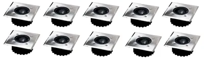 Image de 10x LED encastré de sol solaire spot de sol lampe solaire 10x LED encastré de sol spot de sol lampe solaire