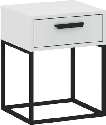 Immagine prodotto di Comodino con cassetto MARETA 4 - bianco