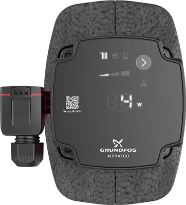 Immagine prodotto di Pompa di circolazione ad alta efficienza Grundfos, ALPHA1 GO, 15-60, 130, 220-240 V, 9H DC0, 1 pz.