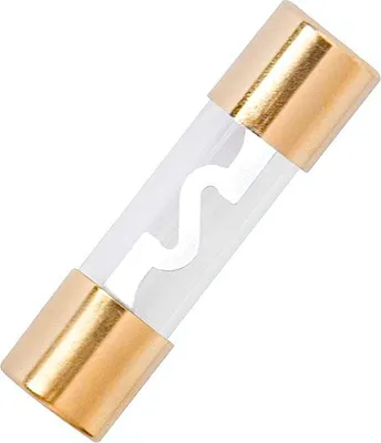 Image de Fusible en verre pour autoradio, 60 A, 10,3 mm x 38 mm