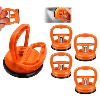 Deuktrekker-Set, 4 Stück, Vakuum-Saugnapf, 15 kg Tragkraft