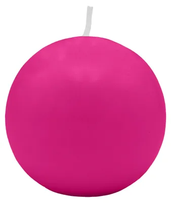 Produktbild von Kugelkerzen Fuchsia Pink Ø 60 mm, 16 Stück