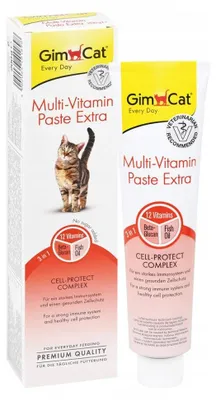 Productafbeelding van GimCat Multi-Vitamin Pasta Extra, 200 gram