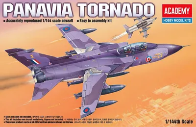 Image de Modèle réduit avion 12607 - PANAVIA TORNADO 200 (1:144)