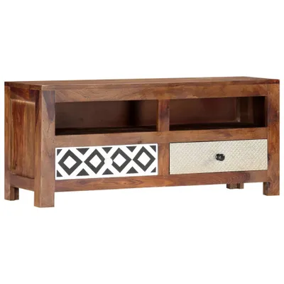 Produktbild von TV-Schrank 90x30x40 cm Massivholz Akazie