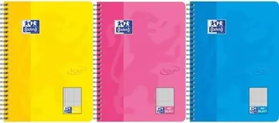 Produktbild von Oxford Collegeblock B5 L28 sortiert