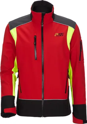 Produktbild von PSS Softshelljacke X-treme Shell Rot/Gelb Größe XXL