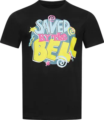 Produktbild von XL|SAVED BY THE BELL Logo Herren T-Shirt UNMTS065BLK