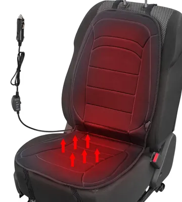 Productafbeelding van Vigevee autostoelen met verwarming, 12V, met 2 warmtestanden (35/65°C), 20/25W, met sigarettenaansteker en temperatuurregeling, geschikt voor personenauto's