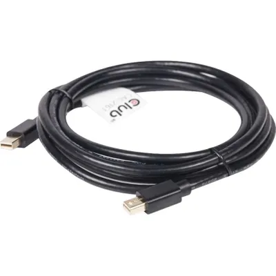 Produktbild von CLUB3D Mini DisplayPort 1.2 HBR2 Kabel Stecker/Stecker 2 meter 4K60Hz, 2 m, Mini DisplayPort, Mini DisplayPort, Stecker, Stecker, 4096 x 2160 Pixel