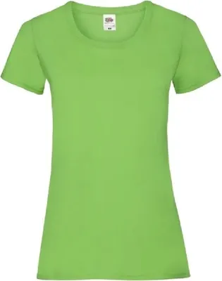 Image de Fruit Of The Loom Lady-Fit T-Shirt Femme BC1354 (S) (Limette)