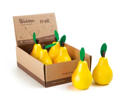 Produktbild von Display Birne aus Holz