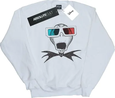 Produktbild von Disney - "Nightmare Before Christmas" Sweatshirt für Damen BI31791 (S) (Weiß)