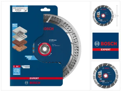 Obrázok produktu pre Bosch 2608900663 Bosch EXPERT Multi Material Diamant 230x22.23x2.4x15