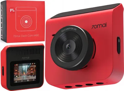 Zdjęcie produktu dla 70Mai A400 Dash Cam Red
