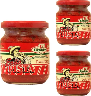 Produktbild von Erös Pista 3 x 200g im Glas - Gulasch - Gulaschsuppe - Eintopf Gewürz