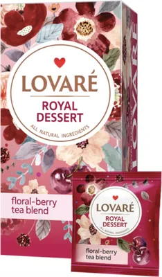 Immagine prodotto di Tè Lovare "Royal Dessert" 24*1,5g