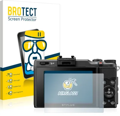 Produktbild von BROTECT Schutzglas für Olympus Stylus XZ-2 Schutzfolie Panzer Folie Glas Display Schutz klar