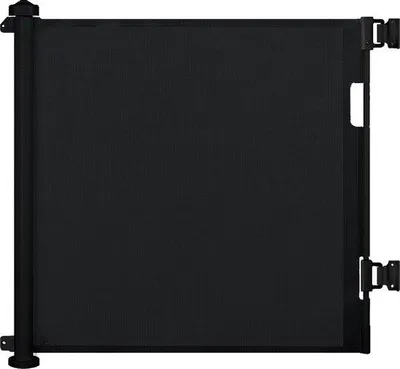 Produktbild von Famanu Treppenschutzgitter ausziehbar - für Babys und Hunde, 0-150 cm, schwarz