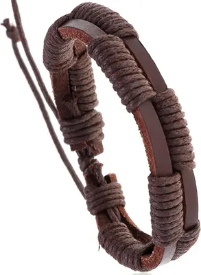 Obrázok produktu pre Náramok DE-33151 - Hnedý pánsky náramok KP33151
