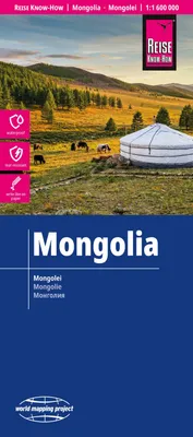 Produktbild von Reise Know-How Landkarte Mongolei | Mongolia (1:1.600.000)
