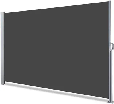 Immagine prodotto di Ombrellone da esterno 180 x 300 cm, grigio scuro, per giardino, balcone, terrazza