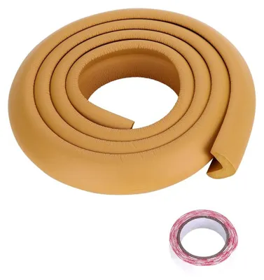 Obrázok produktu pre Rohový chránič - Bumper ochrana okrajov - Guma - 200cm - Pre nábytok - Bezpečnosť pre deti - Ochrana okrajov