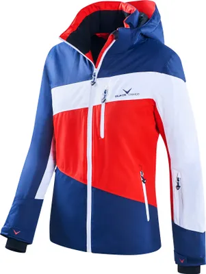 Produktbild von BLACK CREVICE - Damen Skijacke/Snowboardjacke | Farbe: Navy/White/Red | Größe: 38