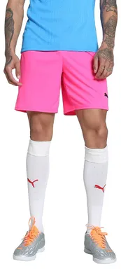 Zdjęcie produktu dla Męskie spodenki Puma Teamgoal - różowo-czarne