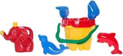 Immagine prodotto di Set per giocare con la sabbia Castello 7 pezzi