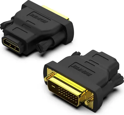 Produktbild von BENFEI Kabeladapter DVI auf HDMI Adapter 2er Pack Bidirektional