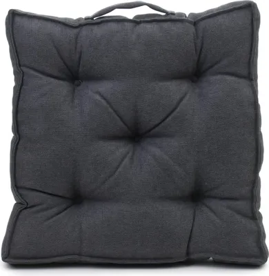 Produktbild von Gözze Boxkissen Darco (gefüllt) anthrazit 40x40x7 cm